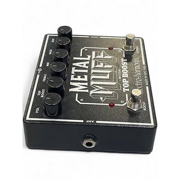 Used Electro-Harmonix Metal Muff Distortion With Top Boost Effect Pedal