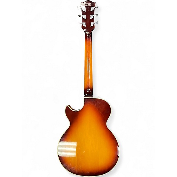 Used Iyv SINGLE CUTAWAY 3 Tone Sunburst Hollow Body Electric Guitar