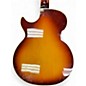 Used Iyv SINGLE CUTAWAY 3 Tone Sunburst Hollow Body Electric Guitar