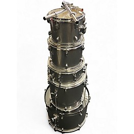 Used Ludwig 5 Piece BACKBEAT Silver Sparkle Drum Kit