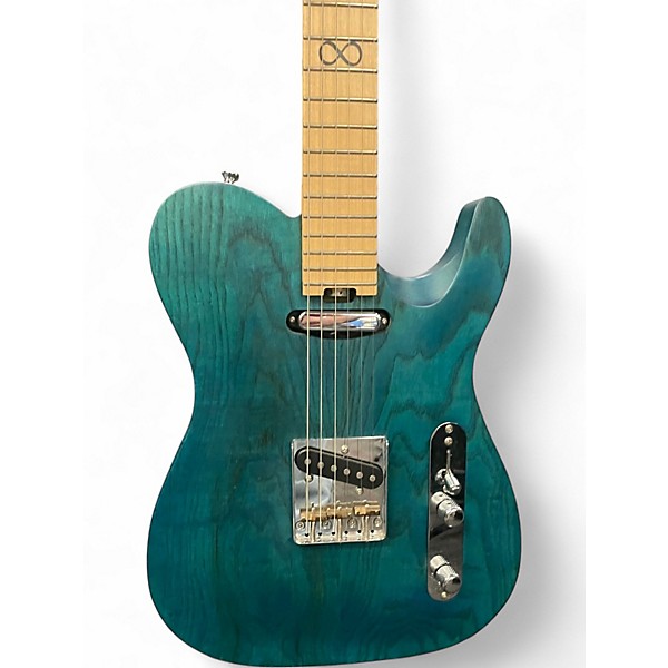 Used Chapman ML3 Traditional Turquoise Solid Body Electric Guitar
