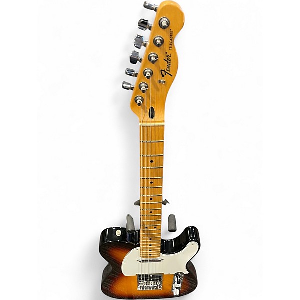 Used 2009 Fender Standard Telecaster 2 Color Sunburst Solid Body Electric Guitar