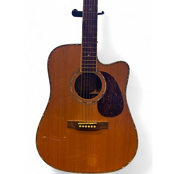 Used Zager ZAD80CE Natural Acoustic Electric Guitar