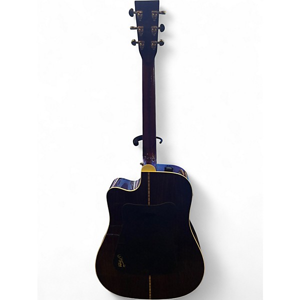 Used Zager ZAD80CE Natural Acoustic Electric Guitar