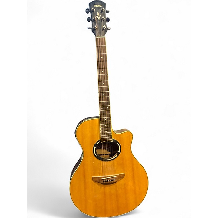 Used Yamaha APX500II Natural Acoustic Electric Guitar Natural