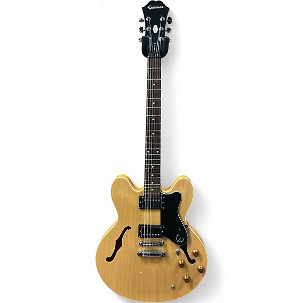Used Epiphone Dot Natural Hollow Body Electric Guitar