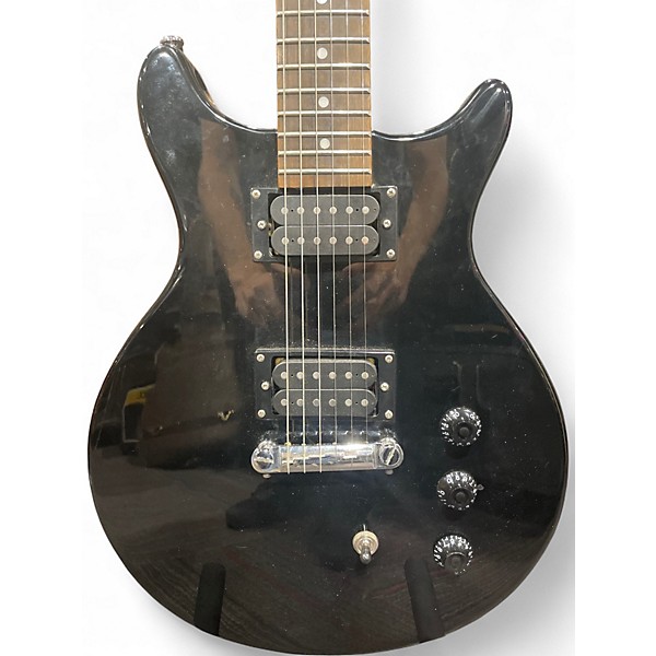 Used Hamer sp 1/bk Black Solid Body Electric Guitar