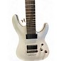 Used Schecter Guitar Research Demon 6 Alpine White Solid Body Electric Guitar