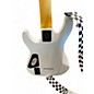 Used Schecter Guitar Research Demon 6 Alpine White Solid Body Electric Guitar