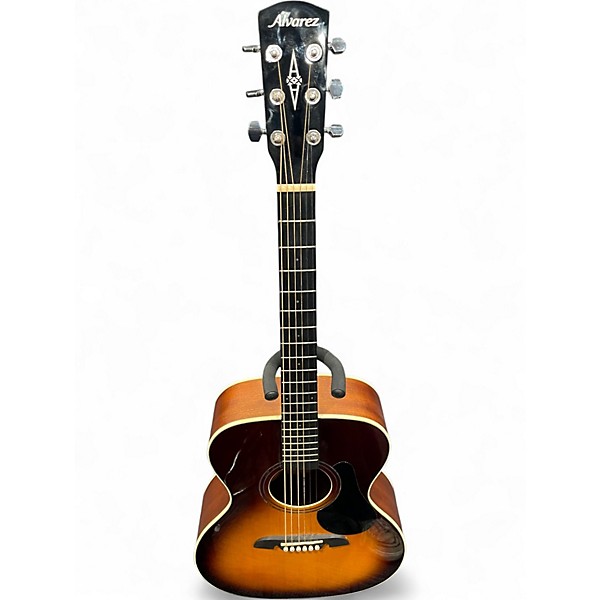 Used Alvarez RF26 OM/Folk 2 Tone Sunburst Acoustic Guitar