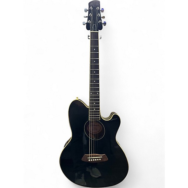 Used Ibanez TCY10E Talman BLACK Acoustic Electric Guitar