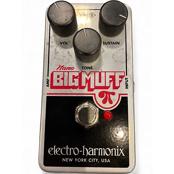 Used Electro-Harmonix Nano Big Muff Distortion Effect Pedal