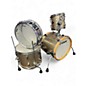 Used SONOR 4 Piece aq2 gold sparkle Drum Kit