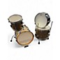 Used SONOR 4 Piece aq2 gold sparkle Drum Kit