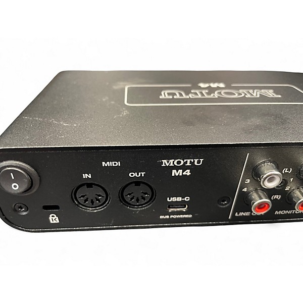 Used MOTU M4 Audio Interface
