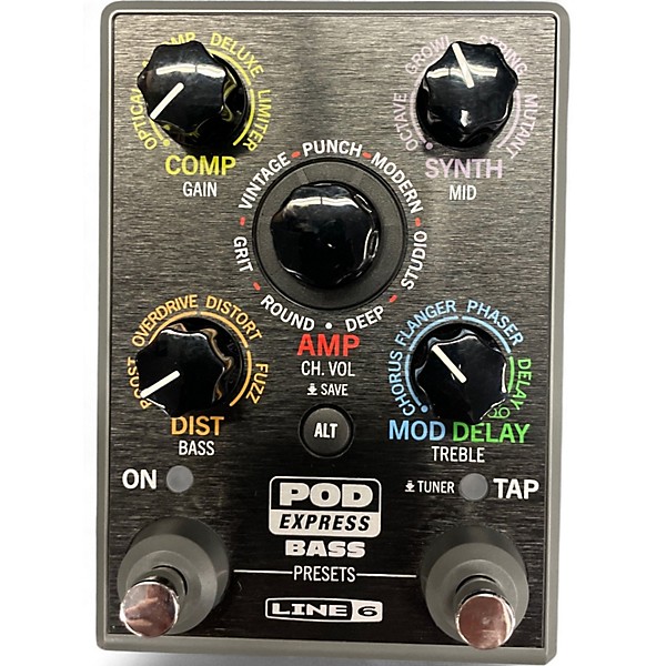 Used Line 6 BASS POD EXPRESS Effect Processor