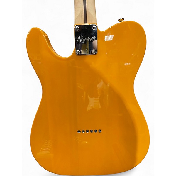 Used 2021 Squier Bullet Telecaster Butterscotch Blonde Solid Body Electric Guitar