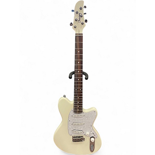 Used Ibanez ICHI00 1P-01 Vintage White Solid Body Electric Guitar