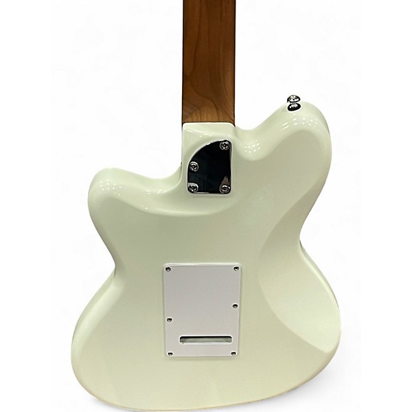 Used Ibanez ICHI00 1P-01 Vintage White Solid Body Electric Guitar