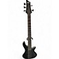 Used Schecter Guitar Research stealth Black Electric Bass Guitar thumbnail