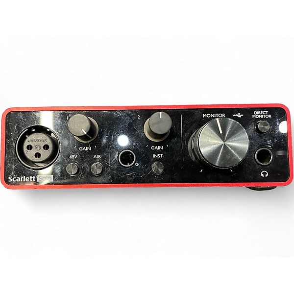 Used Focusrite Scarlett Solo Gen 3 Audio Interface
