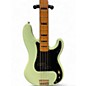 Used Squier Classic Vibe Precision Bass Surf Green Electric Bass Guitar