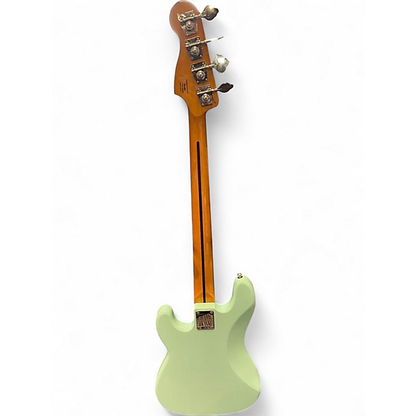 Used Squier Classic Vibe Precision Bass Surf Green Electric Bass Guitar