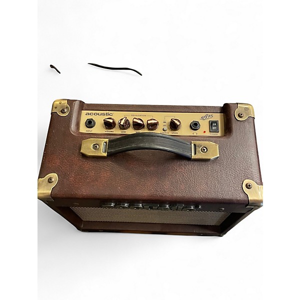 Used Acoustic A15 15W 1x6.5 Acoustic Guitar Combo Amp