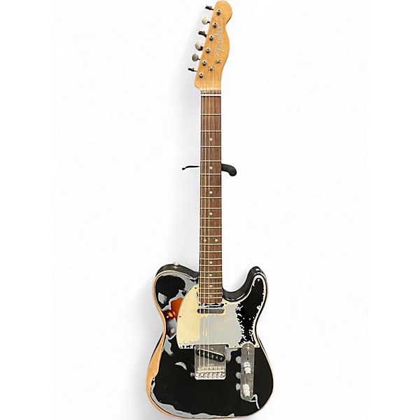 Used Fender JOE STRUMMER TELECASTER BLACK Solid Body Electric Guitar