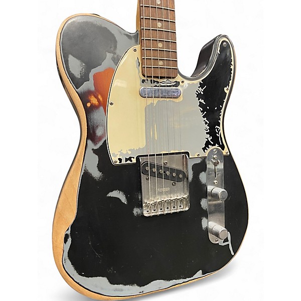 Used Fender JOE STRUMMER TELECASTER BLACK Solid Body Electric Guitar