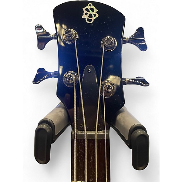Used Spector Rex4 Pro Rex Brown Signature Holoflash Electric Bass Guitar
