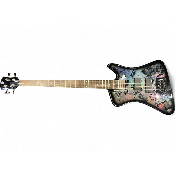 Used Spector Rex4 Pro Rex Brown Signature Holoflash Electric Bass Guitar