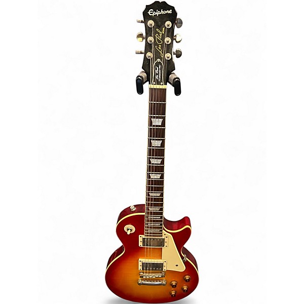 Used Epiphone Les Paul Standard Pro CHERRY BURST Solid Body Electric Guitar