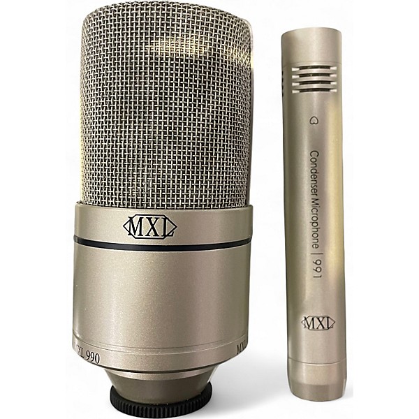 Used MXL MXL 990/991 Recording Microphone Pack