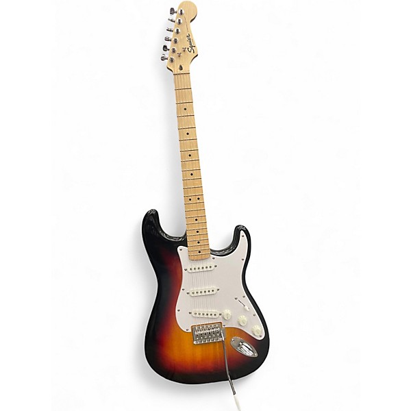 Used Squier Bullet Stratocaster 2 Color Sunburst Solid Body Electric Guitar