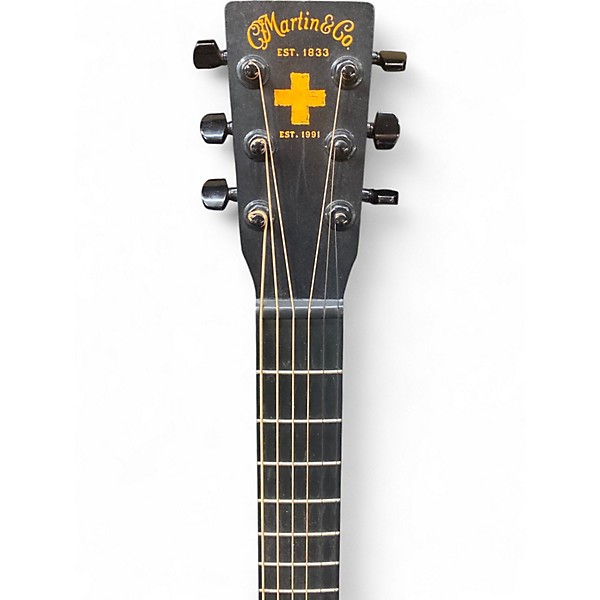 Used Martin Custom LX1E Brown Acoustic Electric Guitar