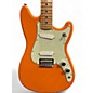Used Fender Duo Sonic Capri Orange Solid Body Electric Guitar