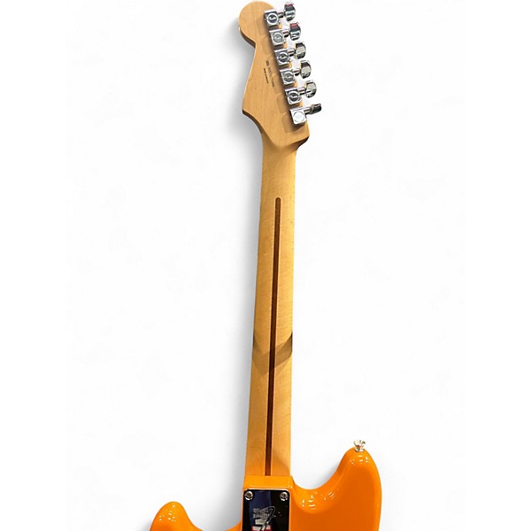 Used Fender Duo Sonic Capri Orange Solid Body Electric Guitar