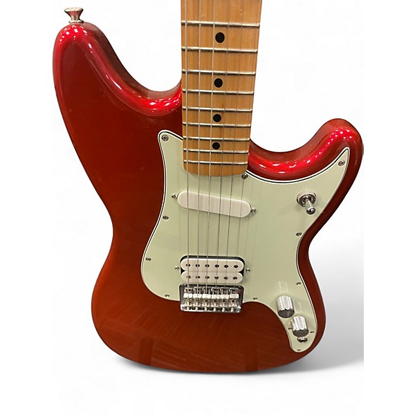 Used Fender Duo Sonic HS Red Solid Body Electric Guitar