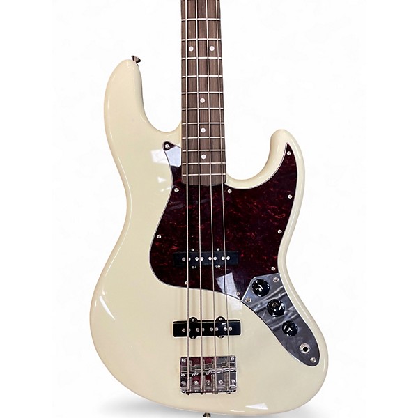 Used Tagima TW SERIES Cream Electric Bass Guitar