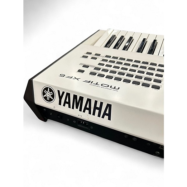 Used Yamaha Motif XF6 White Edition 61 Key Keyboard Workstation