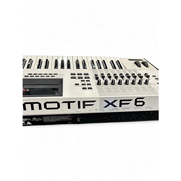 Used Yamaha Motif XF6 White Edition 61 Key Keyboard Workstation