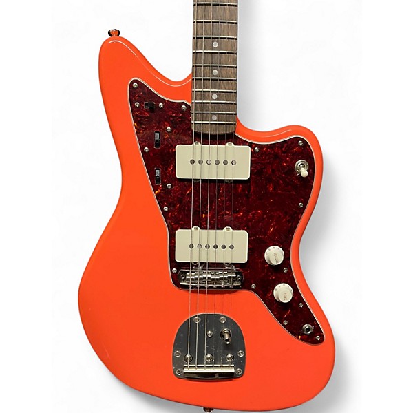 Used 2025 Squier Classic Vibe 60s Jazzmaster Tahitian Coral Solid Body Electric Guitar