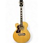 Used Epiphone EJ200SCE Left Handed Natural Acoustic Electric Guitar thumbnail