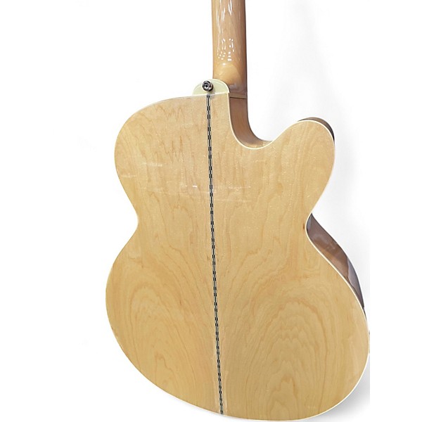 Used Epiphone EJ200SCE Left Handed Natural Acoustic Electric Guitar