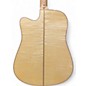 Used Washburn WD45SCE Vintage Natural Acoustic Electric Guitar