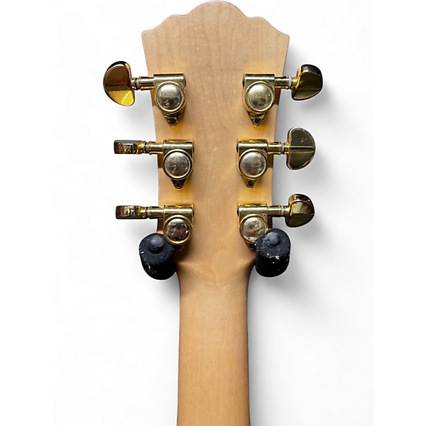 Used Washburn WD45SCE Vintage Natural Acoustic Electric Guitar