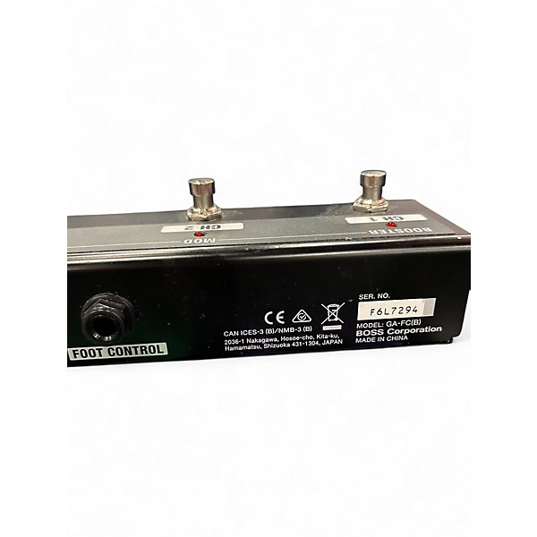 Used BOSS GA-FC Ex Foot Controller Footswitch