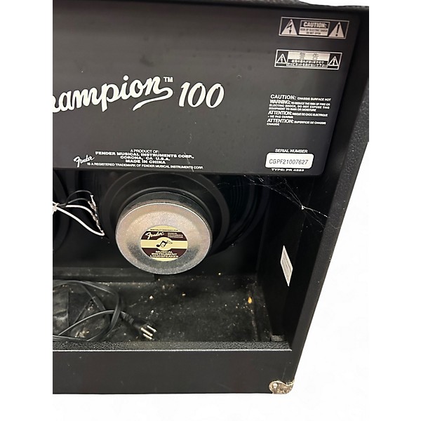 Used Fender Champion 100 Guitar Combo Amp