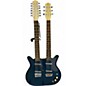 Used Danelectro 12/6 Doubleneck Blue Hollow Body Electric Guitar thumbnail